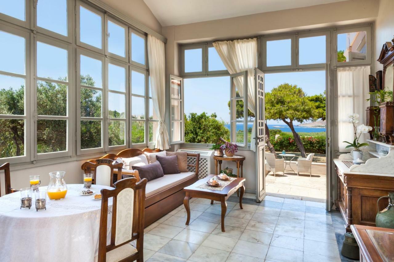 فيلا Dellagracia Mansion In Poseidonia Syros Posidhonía المظهر الخارجي الصورة