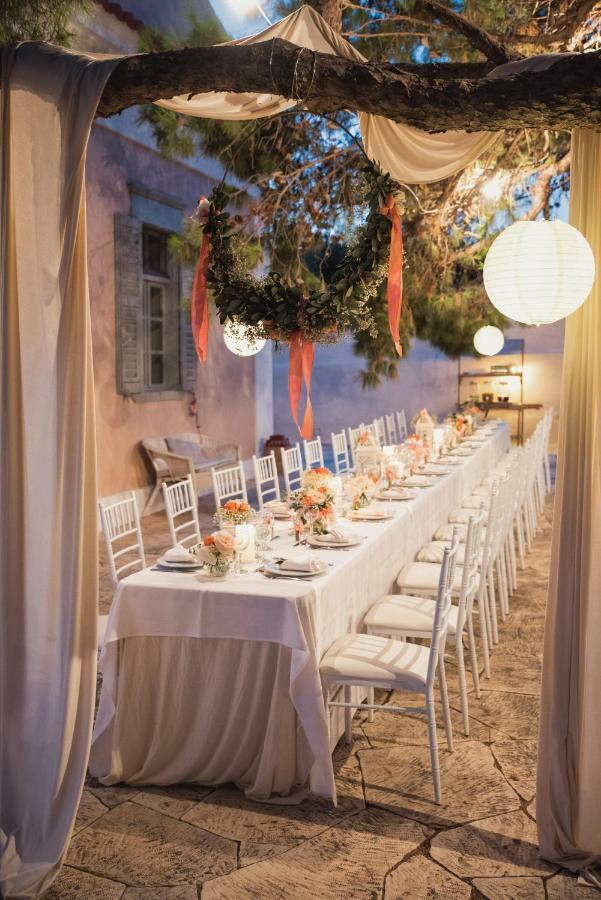 فيلا Dellagracia Mansion In Poseidonia Syros Posidhonía المظهر الخارجي الصورة